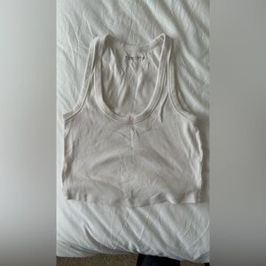 Abercrombie scoop neck crop tank